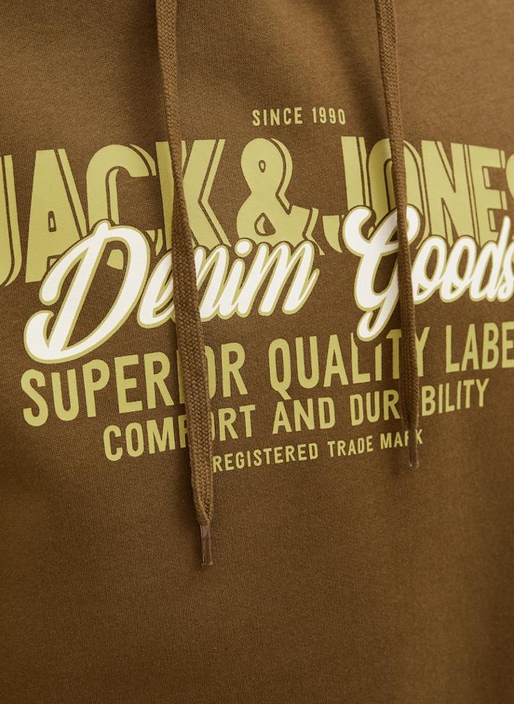 JACK & JONES Logo Regular Fit Pullover Hoodie - Image 3