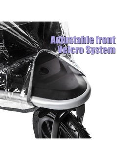 Jeep Jogging Stroller Weather Shield Baby Rain Cover Universal Size To Fit Most Jogging Strollers Waterproof Windproof Ventilationprotection Pramvinyl Clear Plastic  - Image 3