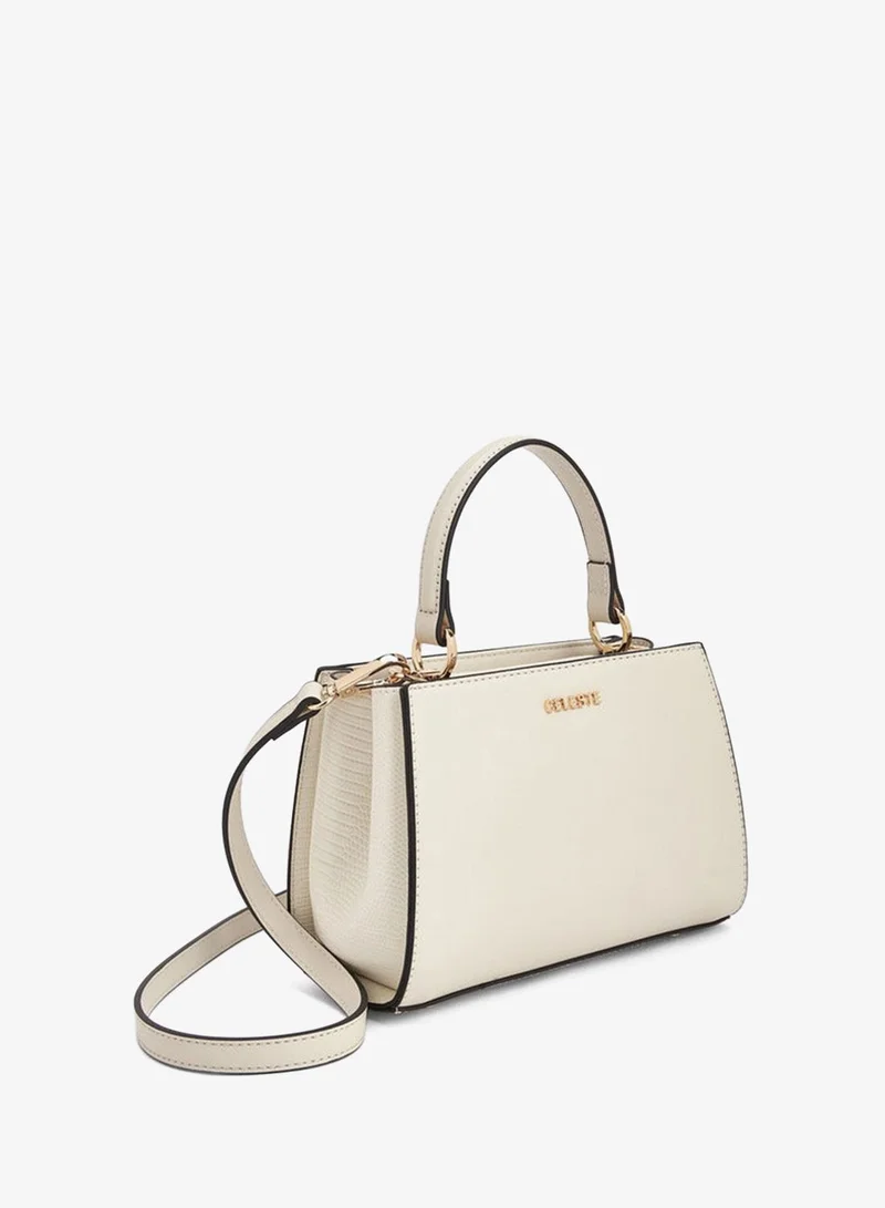 Celeste Solid Tote Bag with Detachable Straps