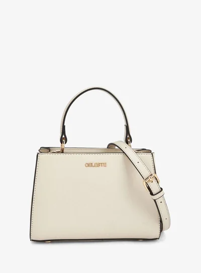 Celeste Solid Tote Bag with Detachable Straps