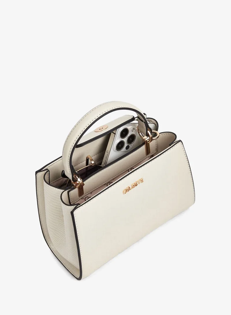 Celeste Solid Tote Bag with Detachable Straps