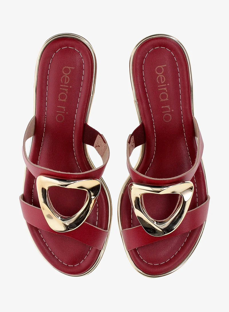 Beira Rio Cherry Beira Rio Women’s Flat Summer Footwear – Lightweight Slip-On Comfort with Stylish Casual Design for Women | Best Price UAE