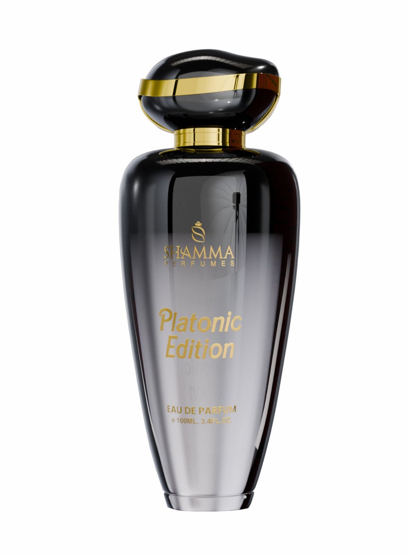 SHAMMA PERFUMES Shamma Perfume Platonic Edition 100ML – The Best Floral Oriental Perfume for Men and Women with Long-Lasting Strong Projection, a Luxurious Scent Perfect as a Gift for Him and Her, Offering a Fresh Bold and Elegant Fragrance - Image 1