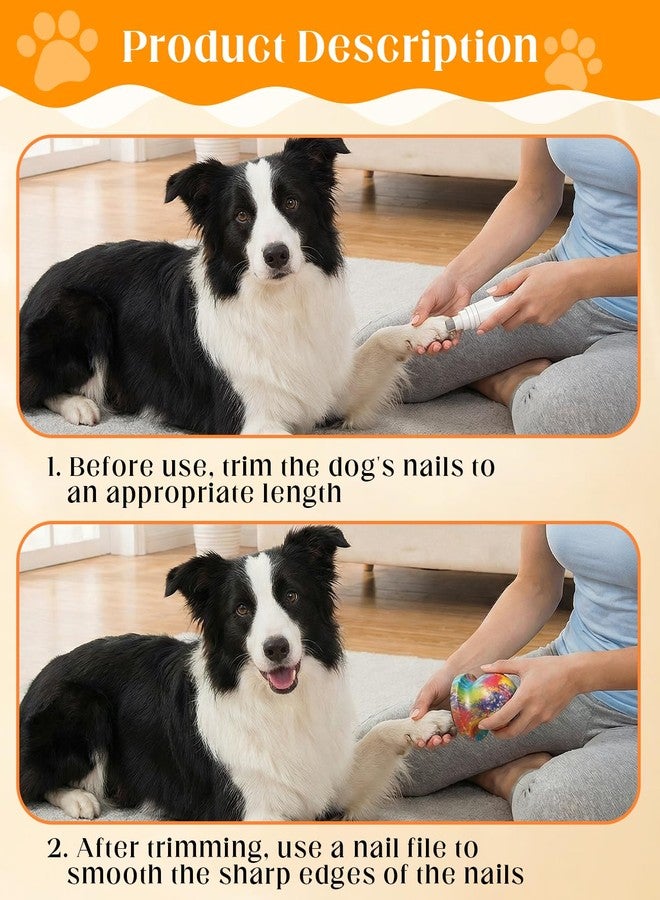 Gaahkai Dog Nail File, 2PCS Wooden Gentle Easy Grip Pet Nail Filer Board for Cat Dog - Image 5