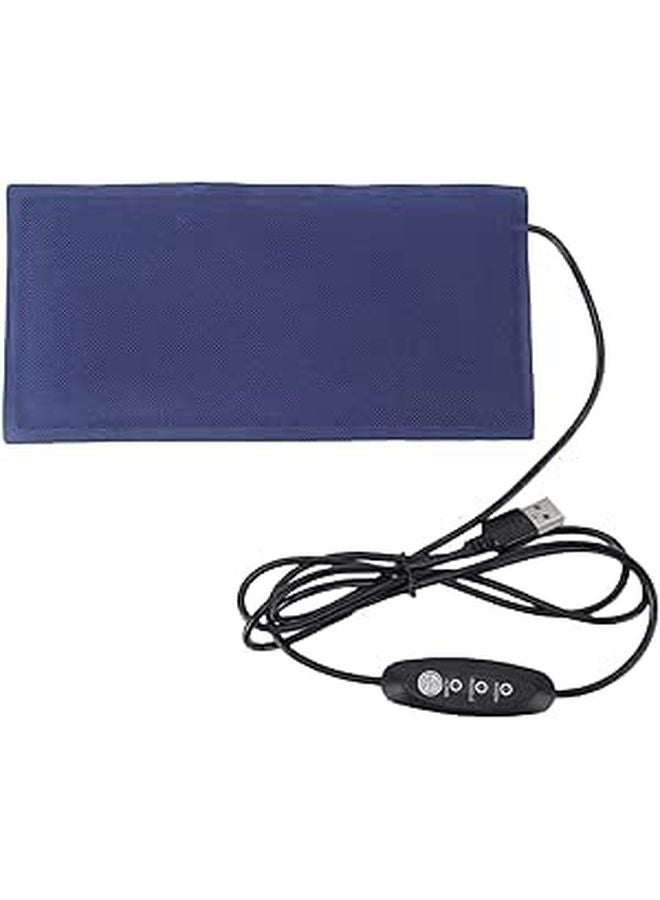 حصيرة تدفئة حرارة الزواحف USB حصيرة تدفئة التيراريوم درجة حرارة ثابتة لسحالي الفهد والزواحف المتوجة - Image 1