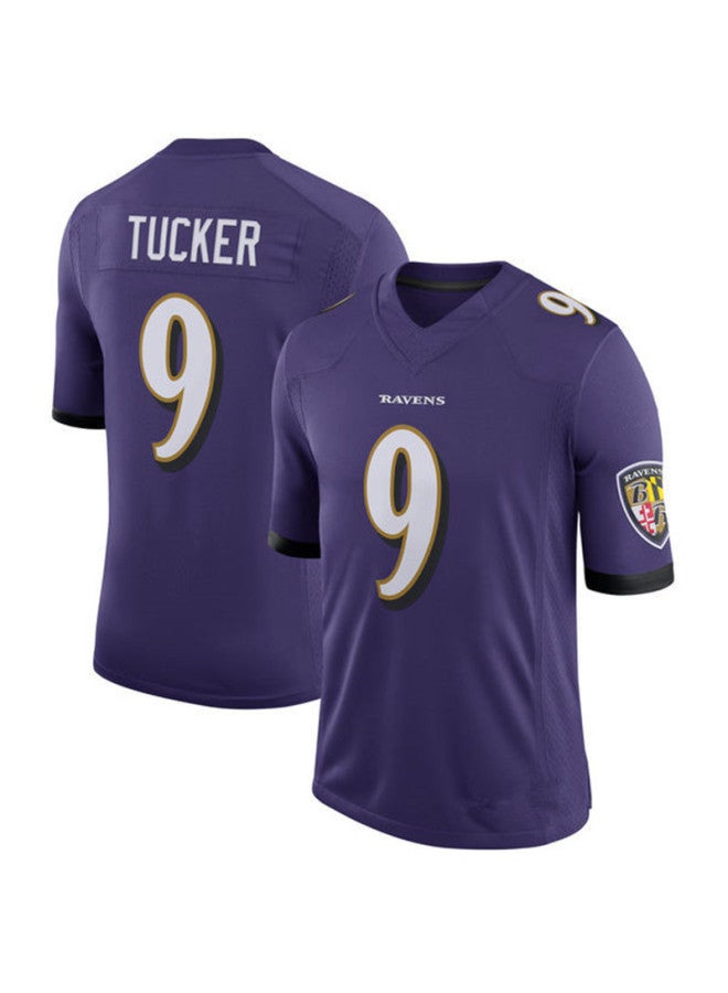 #9 Tucker Purple Football Jersey - Image 1