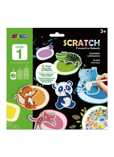EGL AVE SCRATCH ASSORTED DISPLAY FAVOURITE ANIMALS
