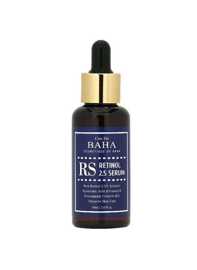 Cos De BAHA Cos De BAHA, RS, Retinol 2.5 Serum, 2 fl oz (60 ml)  - Image 1