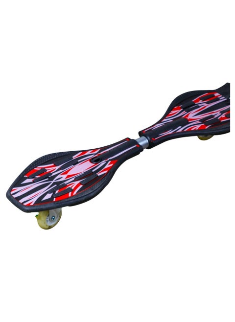 Caster Ripstick Wave Skateboard - Red Shape 1 - RG-17