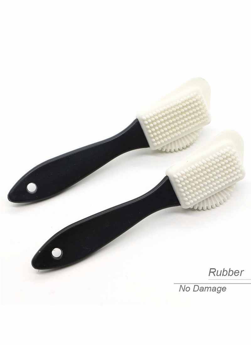 Excefore - Shoe Brush Set, 2 Pcs Suede Shoe Brush And Scrub Brush - Image 1