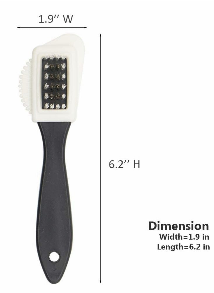 Excefore - Shoe Brush Set, 2 Pcs Suede Shoe Brush And Scrub Brush - Image 1