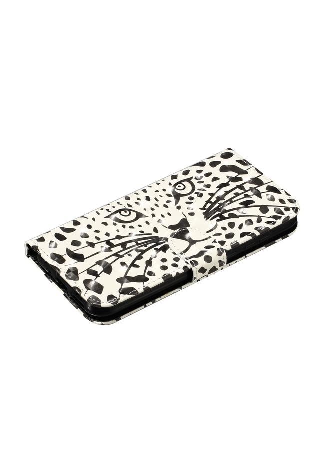 S-TOP Case For Samsung Galaxy S22 5G 3D Pattern Horizontal Flip PU Leather Phone Case - Image 4