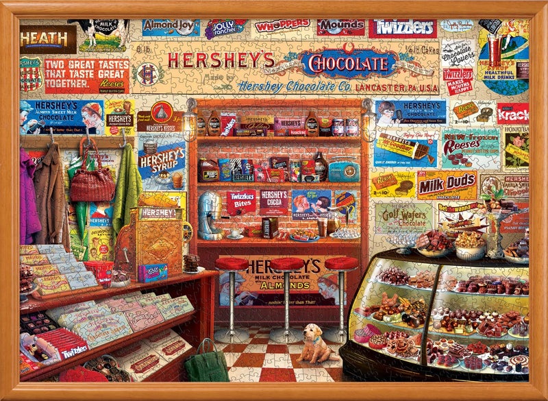 MasterPieces 1000 Piece Jigsaw Puzzle for Adults  Family  Or Youth - Hershey's Candy Shop - 19.25""x26.75"" - Image 5