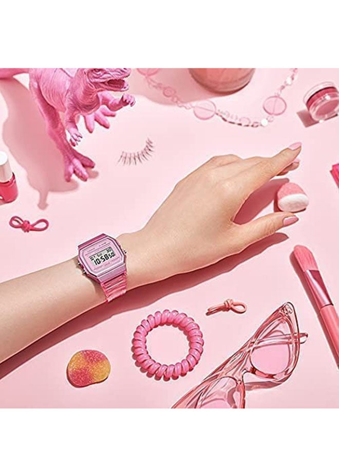 CASIO Women Youth Digital Watch F-91WS-4DF - 46 mm - Pink - Image 4