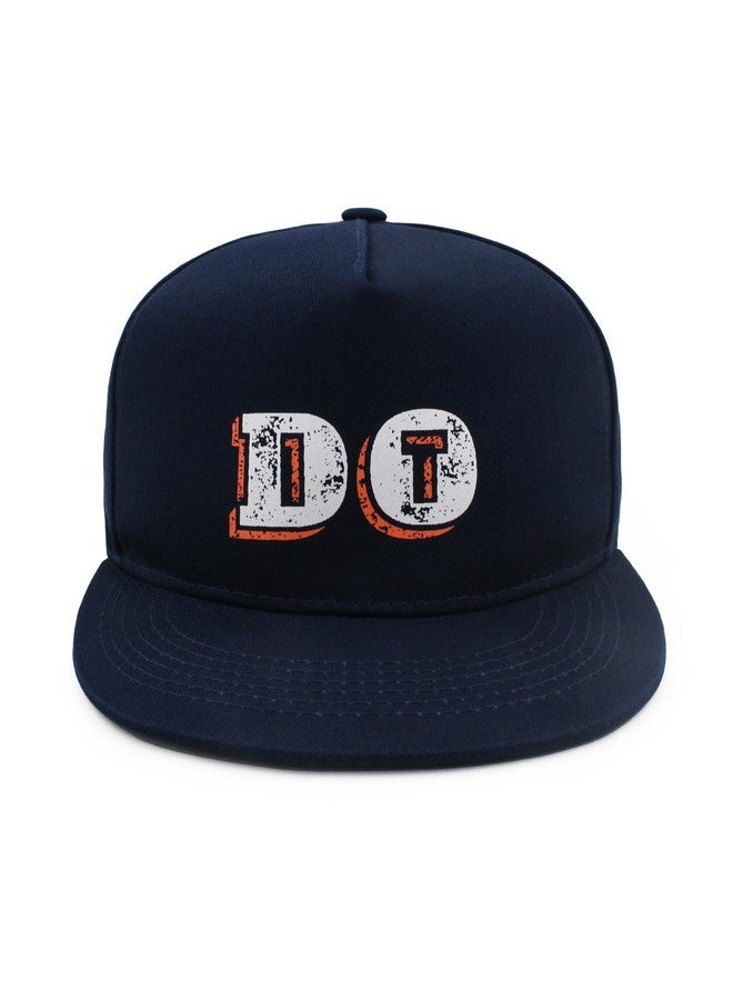 Vritraz Unisex Adjustable Polyester Plain Stylish Hip Hop Cap For Men And Women 16 Years To 17 Years (Dt Blue) - Image 3