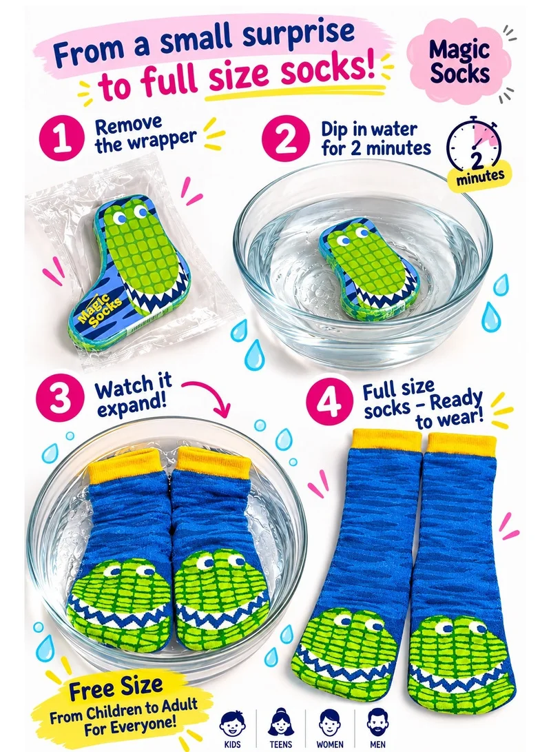 أرتيميا Artemea Novelty Magic Socks Bear design