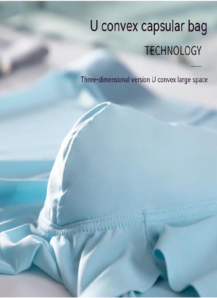 MIIOW - 1Pcs  Seamless Boxer Men Underwear Ice Silk Graphene Antibacterial Boxershorts Underpants Panties Underware Trunks - Image 1
