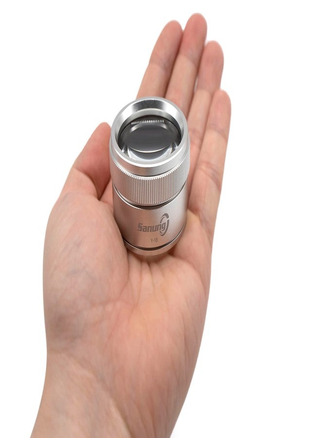 Sanung 30X Optical Magnifier, Y-18 Zinc Alloy Reading Magnifying Glass With Dual White Glass Lens, High Definition Jewelry Loupes for Reading, Repairing, Identifying - Image 4