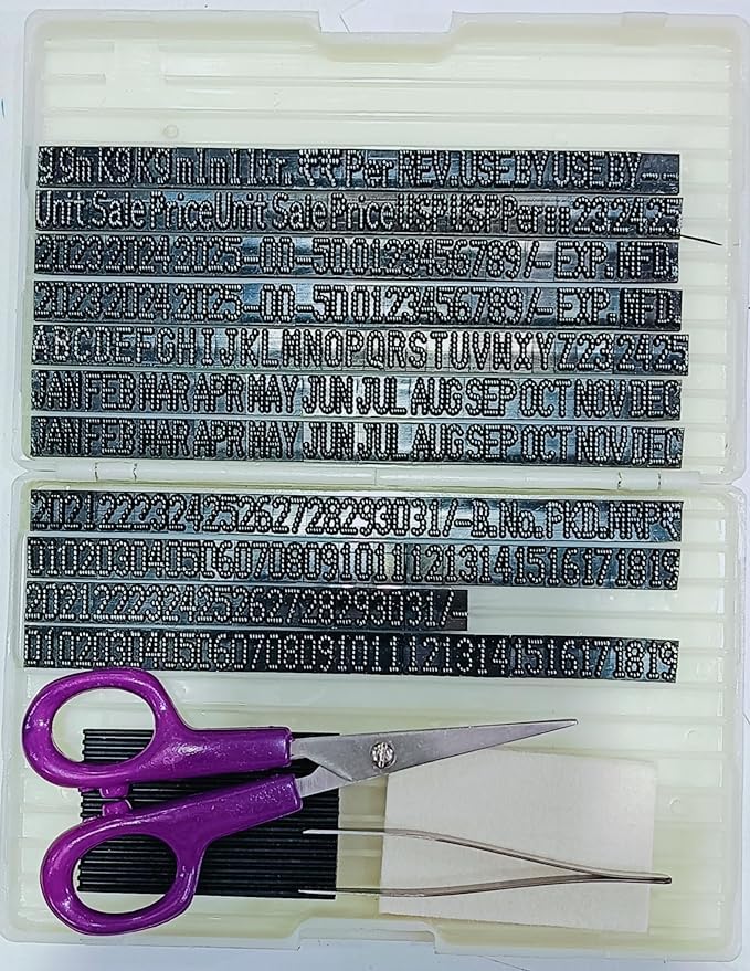 ACGL ASPL (8MM) Original Hand Batch Coding and Date Printing Machine on Plastic Pouch Bag and Label A@ (8MM) - Image 5