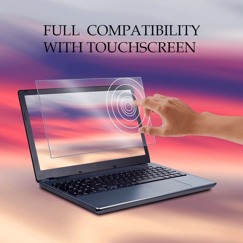 Matte 2 Pack 11.6 Inch Anti Fingerprint Laptop Screen Protector 256x144mm - Image 4