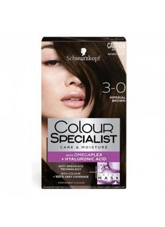 شوارزكوف صبغة الشعر الدائمة Schwarzkopf Colour Specialist 3.0 Imperial Brown  - Image 1