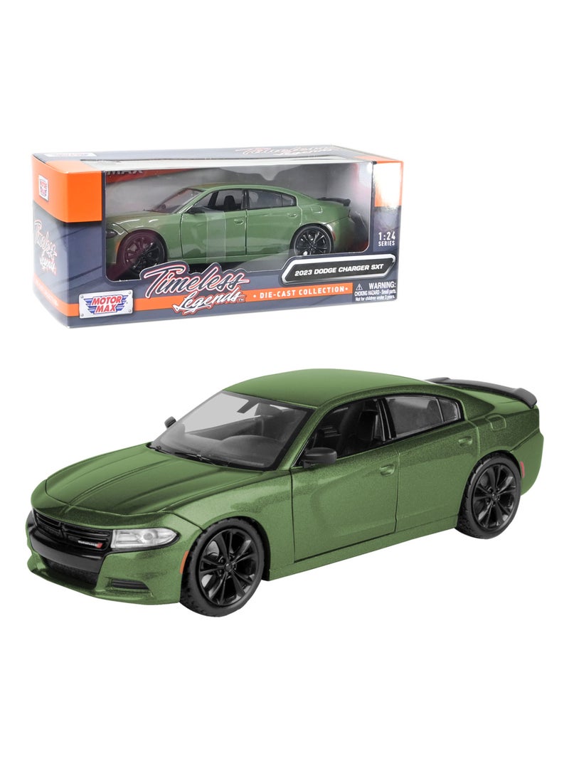 Motormax 1:24 Scale 2020 Dodge Charger R/T Die-Cast Model Car – Licensed Collectible - Image 1