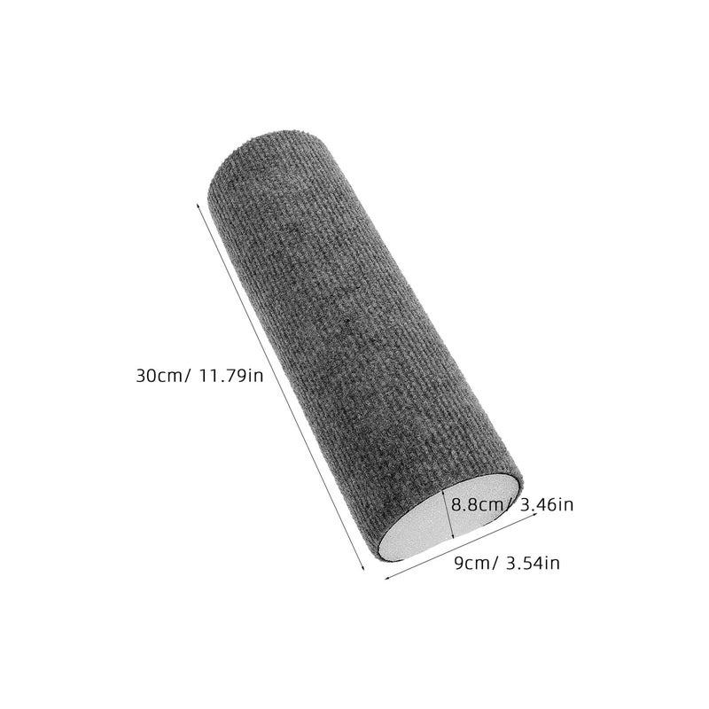 عمود خدش قطط ذاتي اللصق 9x30 سم رمادي فاتح قابل لإعادة الاستخدام عمود خدش عمودي - Image 3