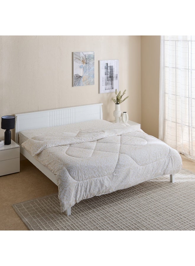 Home Box لحاف كينج ميكروفايبر - بيج - Image 1