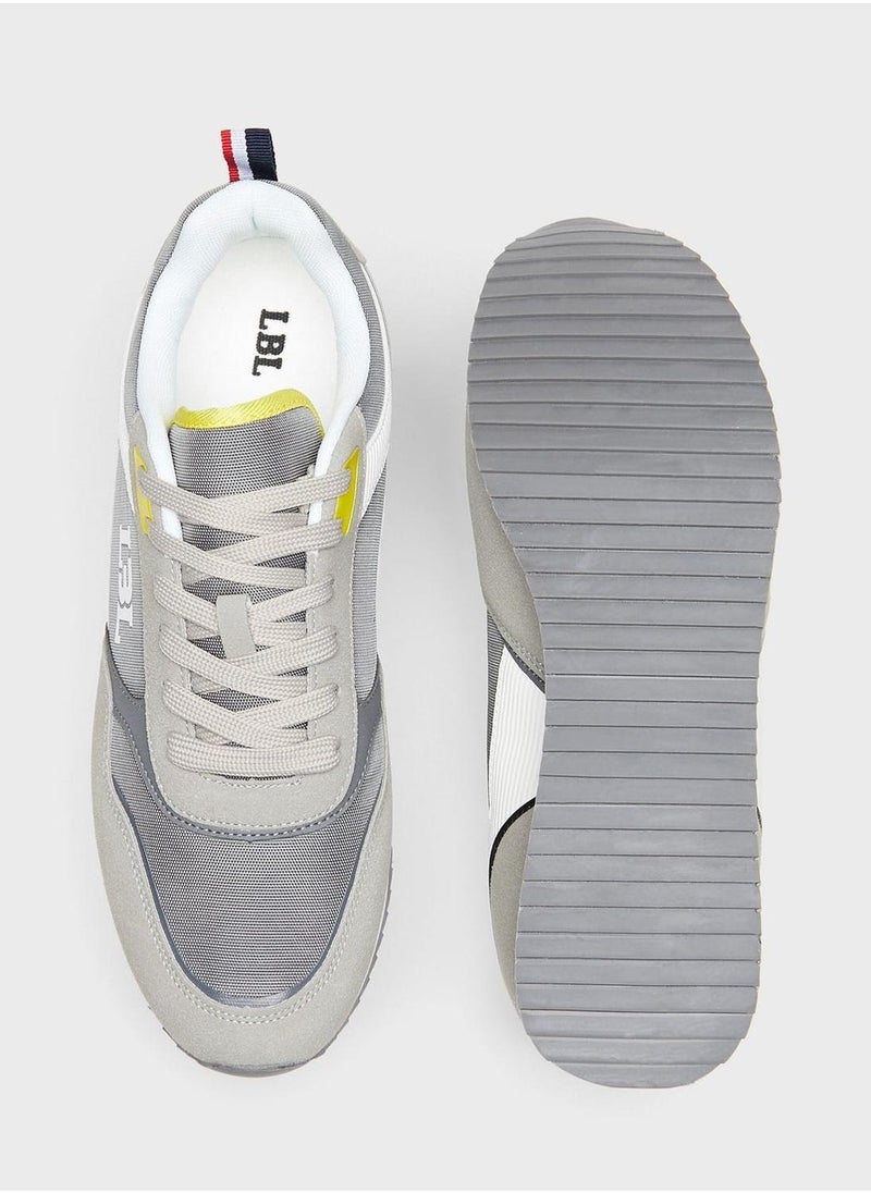 LBL by Shoexpress Lace Up Low Top Sneakers  - Image 4