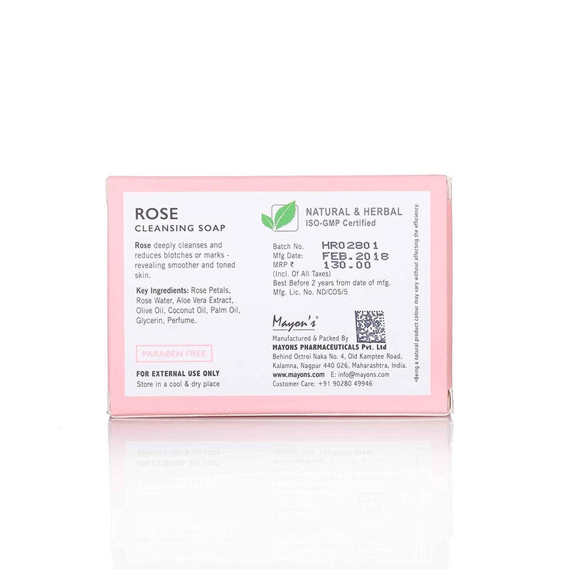 Mayon's Mayons Pharma Handmade Rose Moisturizing Cleansing Soap100gm  Mayons Pharma Arnica Hair Oil100ml  - Image 4