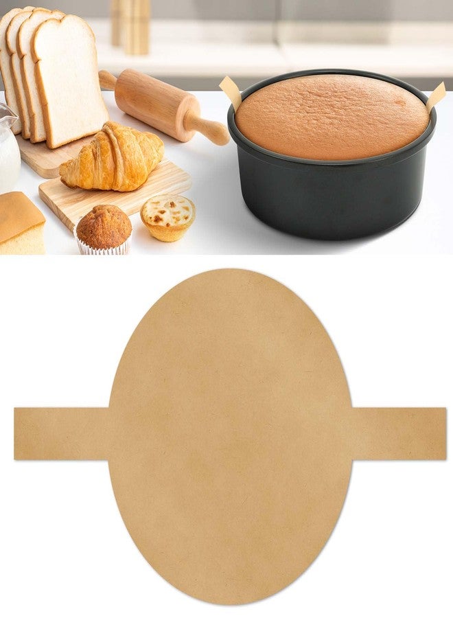 Lconvicely 100 Sheets of 8-Inch Parchment Paper Rounds with Lift Tabs, Non-stick Precut Circle Cake Pan Liners, Ideal Baking Parchment Paper for Baking Cookies, Bread and Chiffon(Round 8in) - Image 1