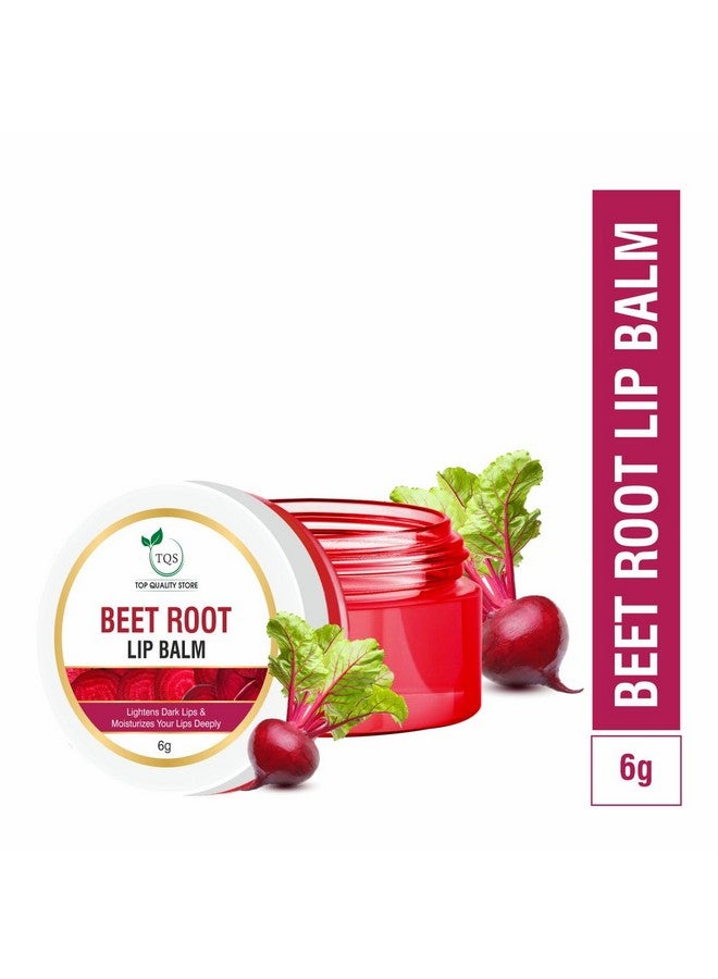 TQS Beet Root Lip Balm, 6g, Lightens Dark Lips, Deep Moisturising - Image 2