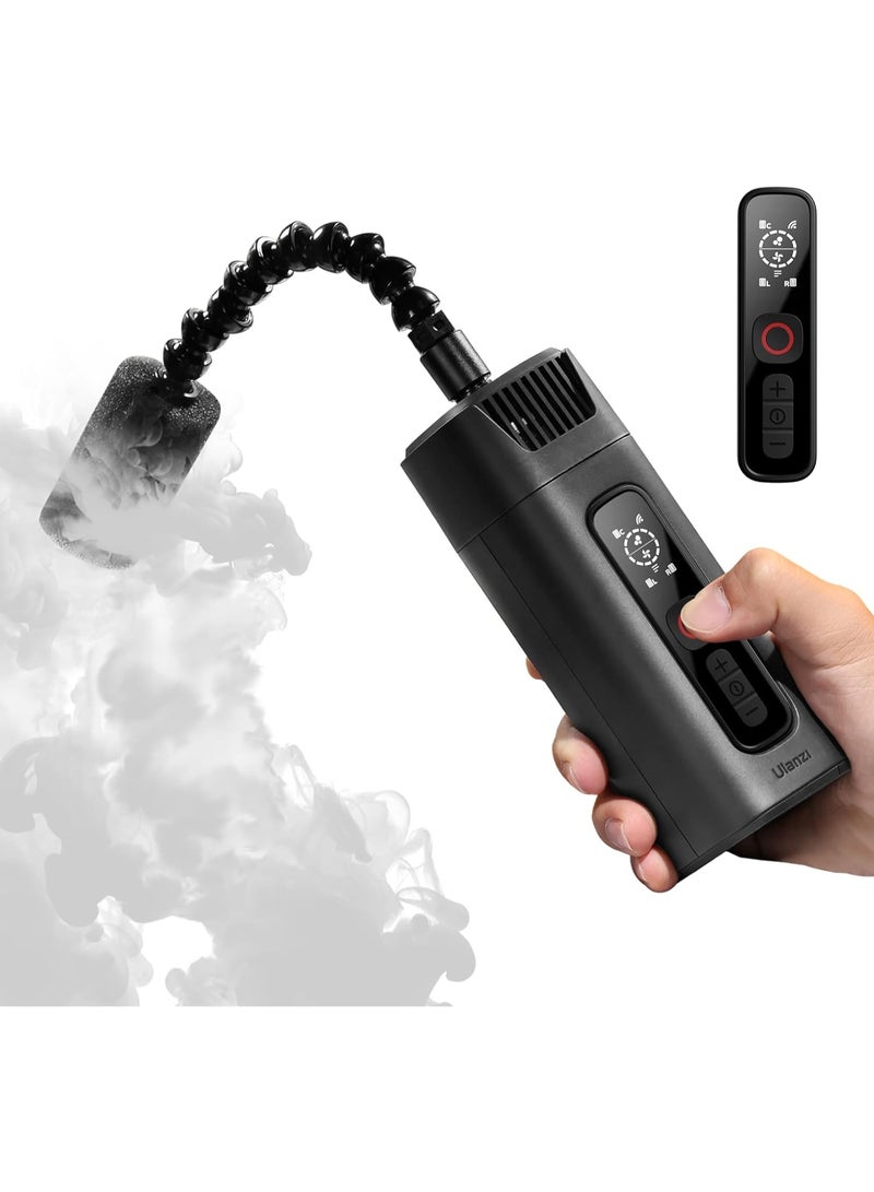 ULANZI FM01 FILMOG Ace Portable Fog Machine Battery Powered, Portable Smoke Machine Handheld Fog Machine w Remote Control Fogger for Photography, Outdoor Events, Parties, Stage Effects, Wedding - Image 1