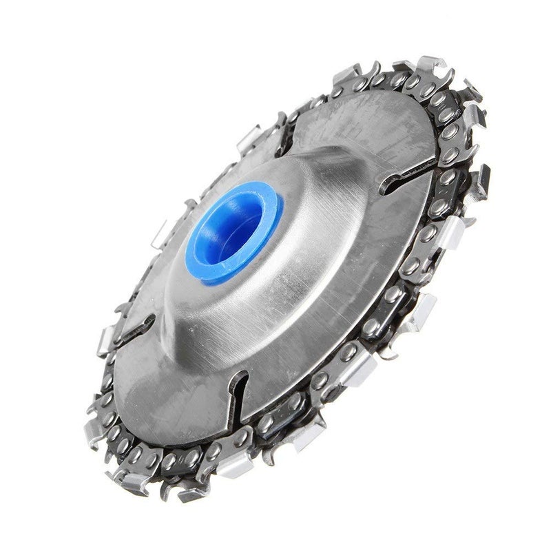 Alloy Grinder and Chain Wood Carving Disc (Silver)  - Image 2
