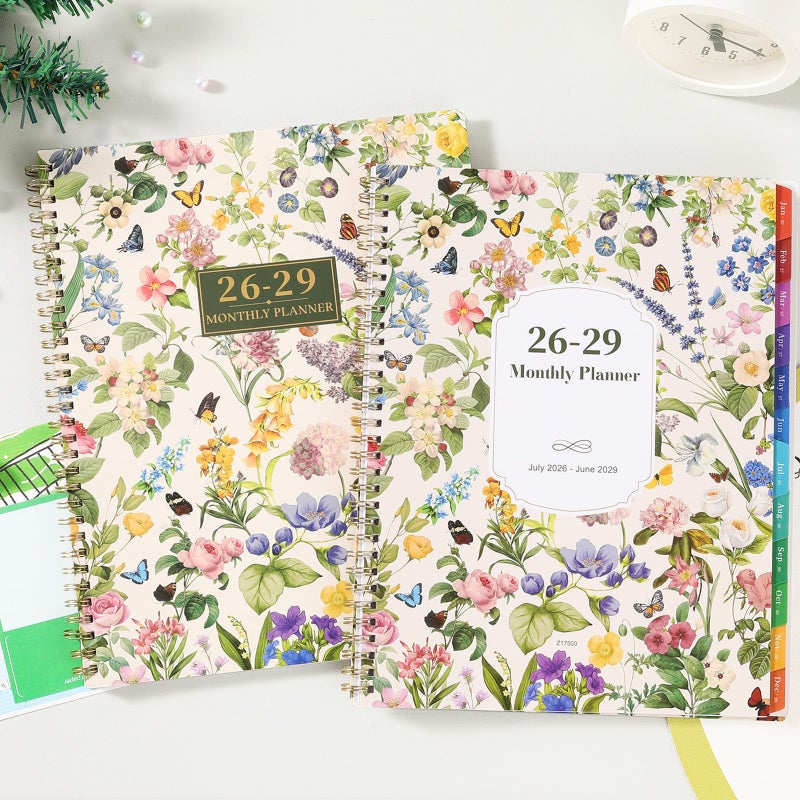 Lemome 2026-2029 Monthly Planner - 3 Year Monthly Planner 2026-2029, July 2026-June 2029, Calendar Planners with Tabs, Pocket, 8.5'' x 11'' - Image 2