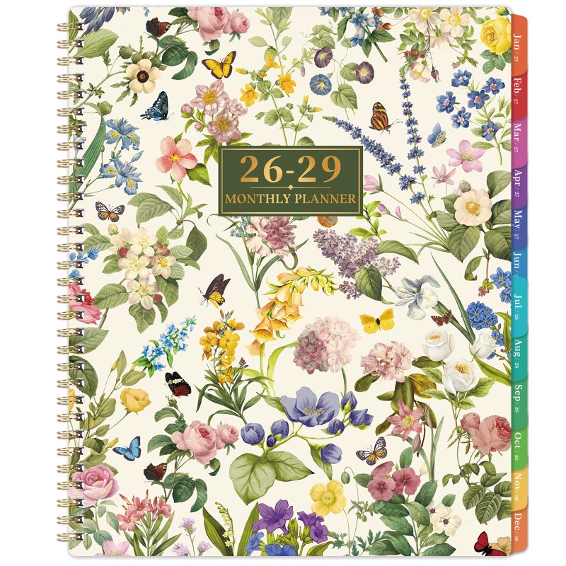Lemome 2026-2029 Monthly Planner - 3 Year Monthly Planner 2026-2029, July 2026-June 2029, Calendar Planners with Tabs, Pocket, 8.5'' x 11'' - Image 1