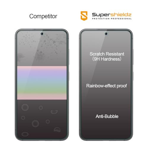 Supershieldz (3 Pack) Designed for Samsung (Galaxy S23 FE) [FE Model Only] Tempered Glass Screen Protector, 0.33mm, Anti Scratch, Bubble Free - Image 2