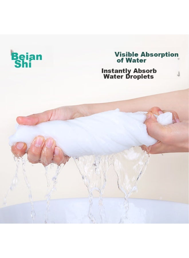 Briars Beianshi Disposable Bath Towels, Thick Large Size, Pearl Pattern, For Business Trips, Hotels, Portable Travel Towels, Soft Cotton Towels, 5-pack - Image 5