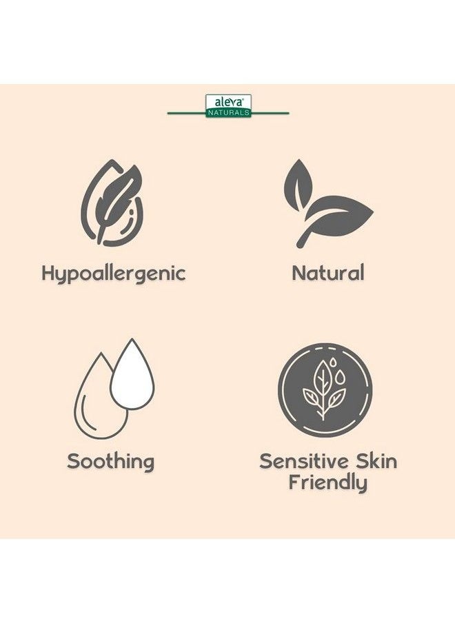 Aleva Naturals Daily Soothing Moisturizer Natural Organic Plantbased Hypoallergenic Sensitive Skin Friendly Face & Body Hydrating Dry Skin Baby Lotion Dgl045 White 240 Ml  - Image 5