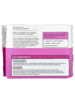 the Honey Pot company The Honey Pot Company, Organic Herbal-Infused Pads with Wings, Regular , 20 Count  - Image 2