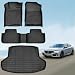 COTAZA 2026 2025 2024 2023 2022 for Honda Civic Floor Mats Cargo Liner All Weather Mats for Civic Sedan LXSportEXSi Non Hatchback Floor Liners Cargo Mat for 11th Gen Civic Car Accessories - Image 2