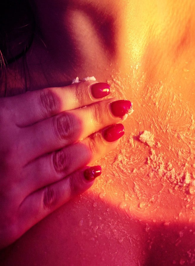 LALICIOUS Endless Sumner Sugar Scrub, Exfoliating Body Scrub, Moisturizing Extraordinary Whipped Body Exfoliator, Gentle Exfoliating Body Scrubber Exfoliator for Radiant Skin, No Parabens - 16oz - Image 4