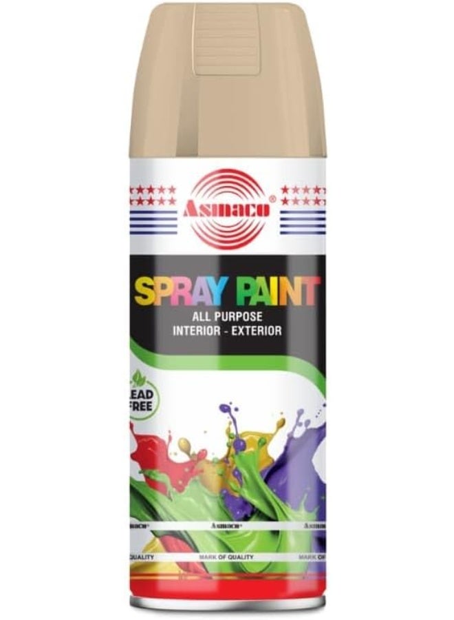 Asmaco Spray Paint - Beige - 400 Ml - Image 1