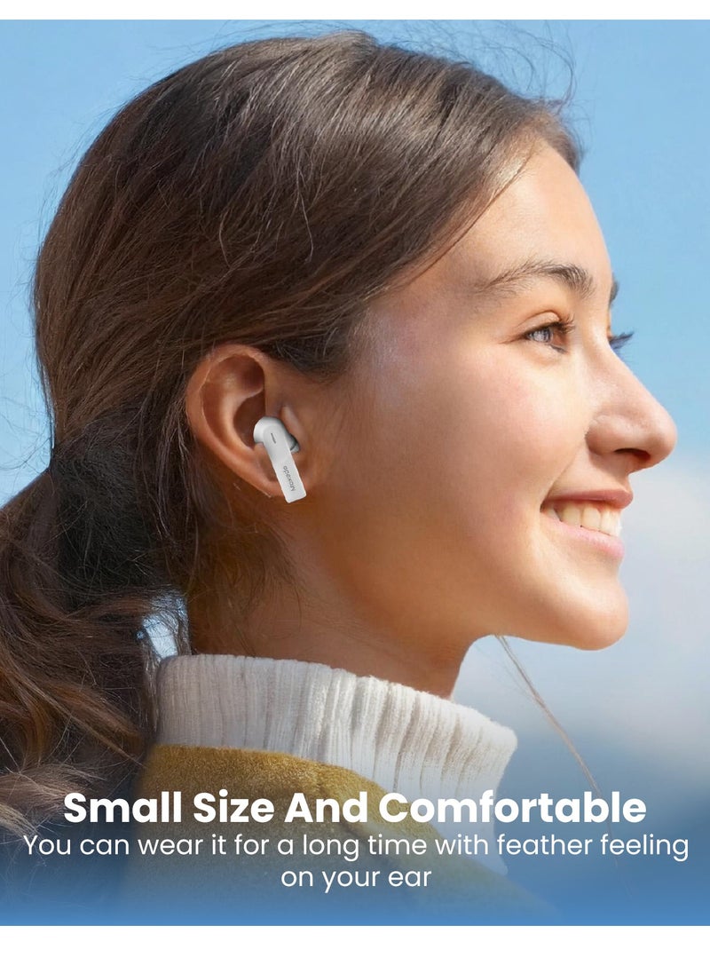 Moxedo Duo Beats 2 in 1 Wireless Bluetooth 5.3 Earbuds Dual Microphone Clear Calls, Sweat Resistance Easy Touch Control with Noise Reduction Technology