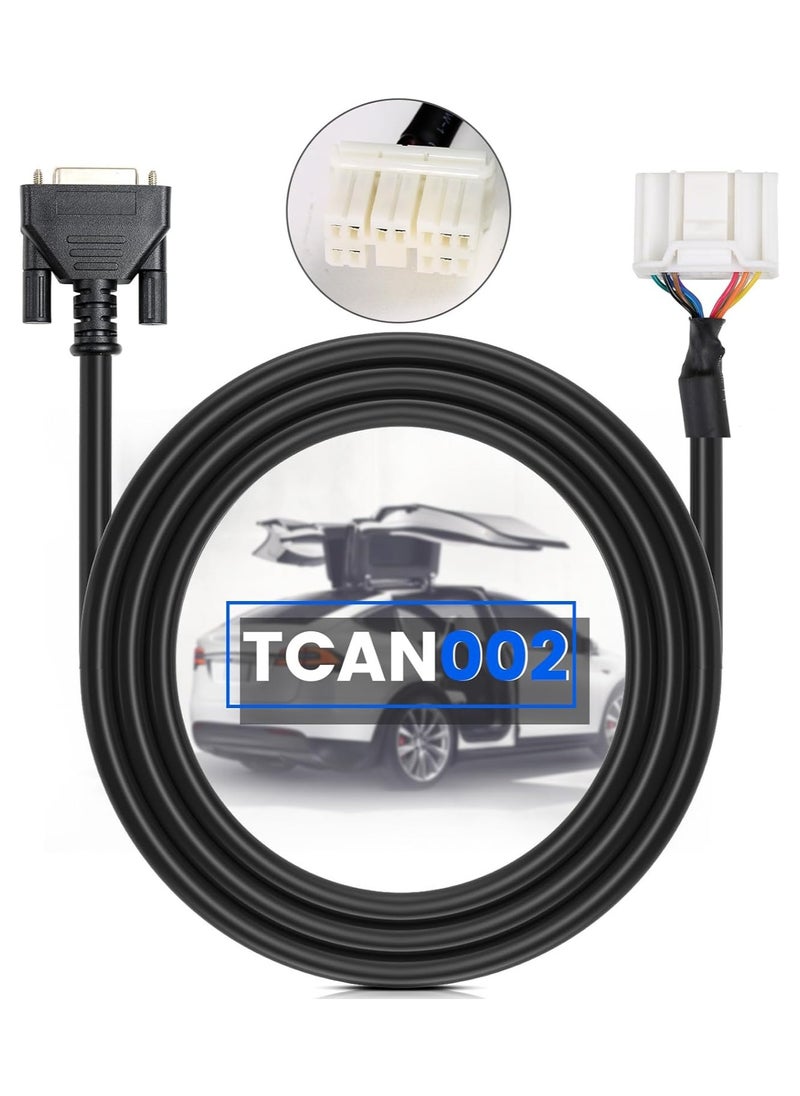Original Tesla Diagnostic Cables Set for Tesla S & Tesla X Model, Tesla OBD2 Diagnostic Tools Adapter MaxiSYS 909, 919,908SPro, Elite,Elite II,Ultra Tablets