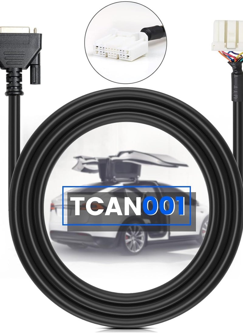 Original Tesla Diagnostic Cables Set for Tesla S & Tesla X Model, Tesla OBD2 Diagnostic Tools Adapter MaxiSYS 909, 919,908SPro, Elite,Elite II,Ultra Tablets
