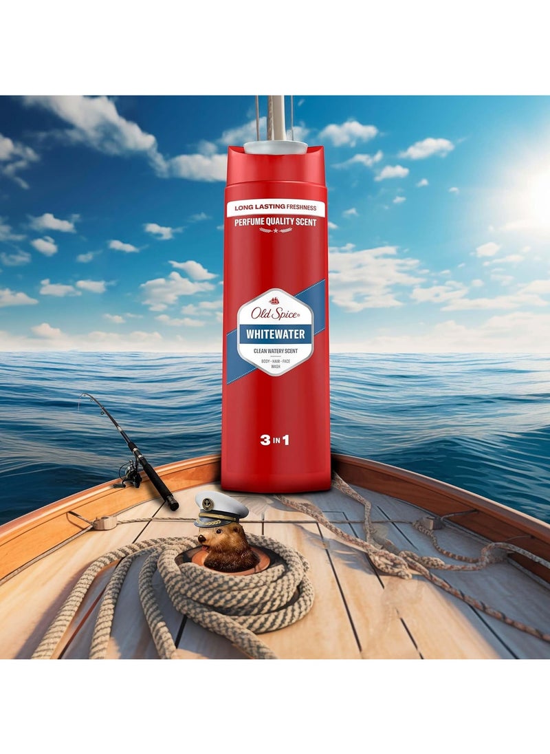 Old Spice whitewater Shower Gel 400ml  - Image 5