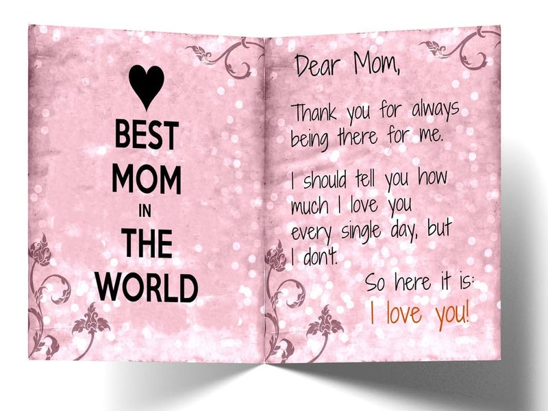 TrendoPrint Sipper Water Bottle 600ml | Greeting Card Gift Hamper For Mother's Day, Anniversary, Birthday & Any Occasion (DB22) - Image 2