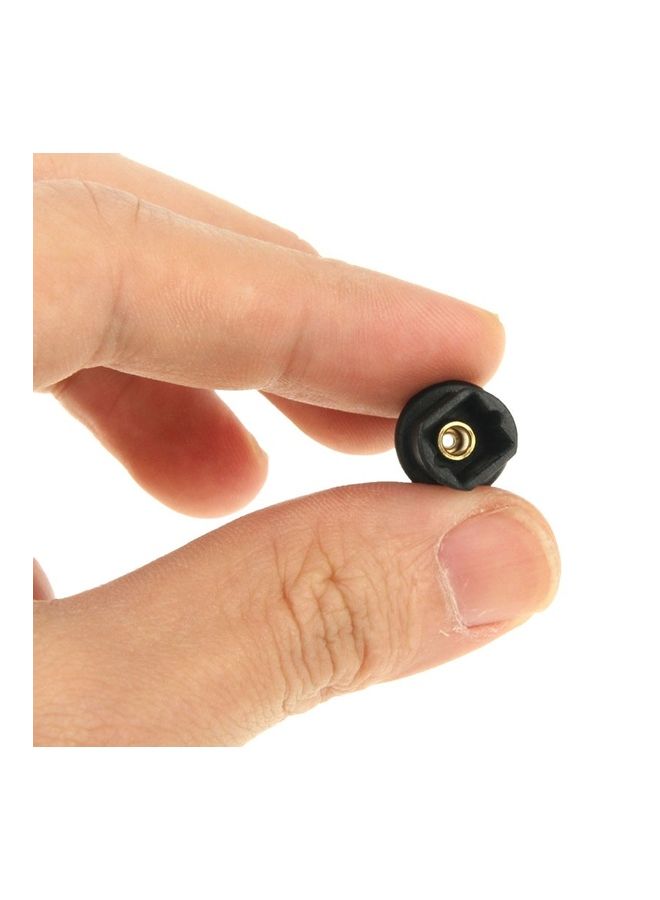 NIBEMINENT Square to Round Optical Fiber Adapter Gold/Black - Image 4