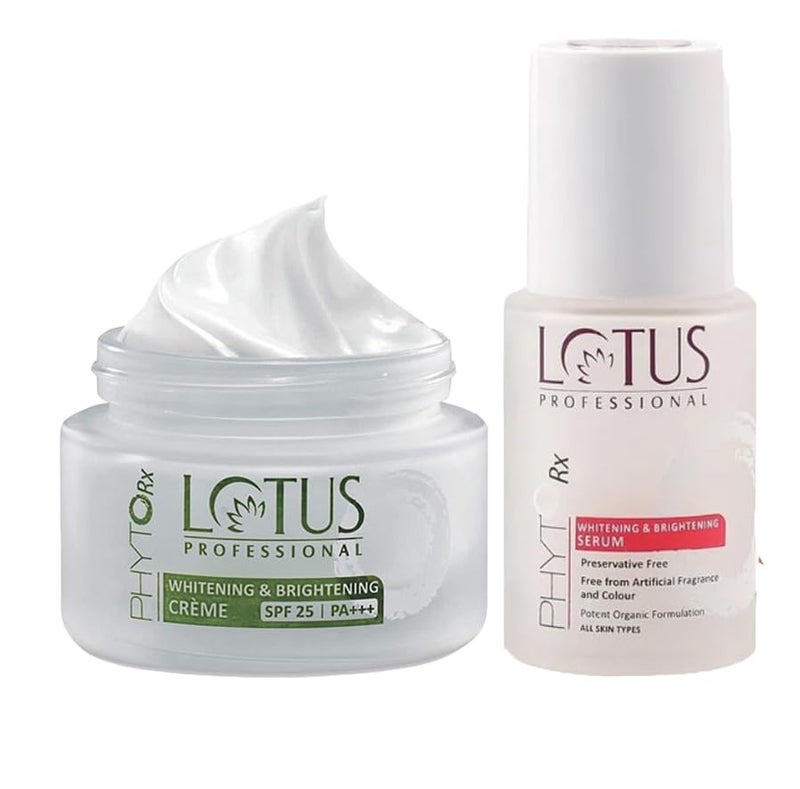 Lotus Professional Lotus Professional Whitening Brightening Day Cream50g Face Serum30ml Set of 2 - Image 1